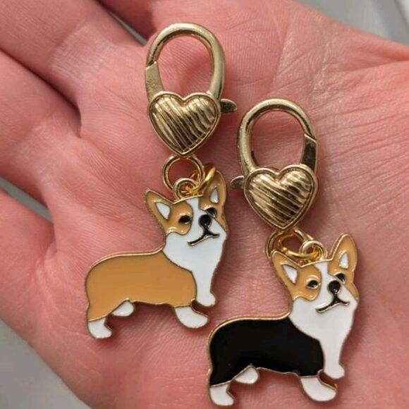 Corgi Keychain / Zipper Pull - 2 Keychains - Picture 5 of 7